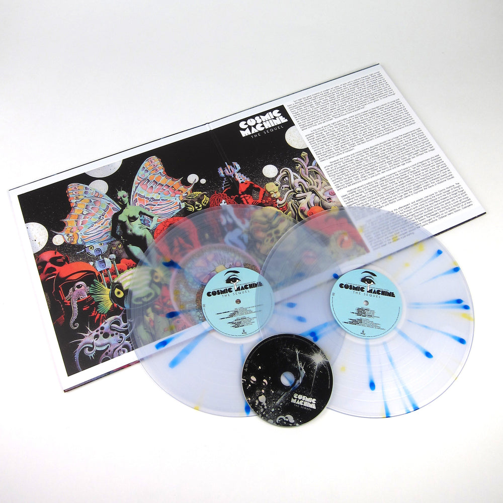 Because Music: Cosmic Machine The Sequel - A Voyage Across French Cosmic & Electronic Avantgarde (Colored Vinyl) Vinyl 2LP+CD