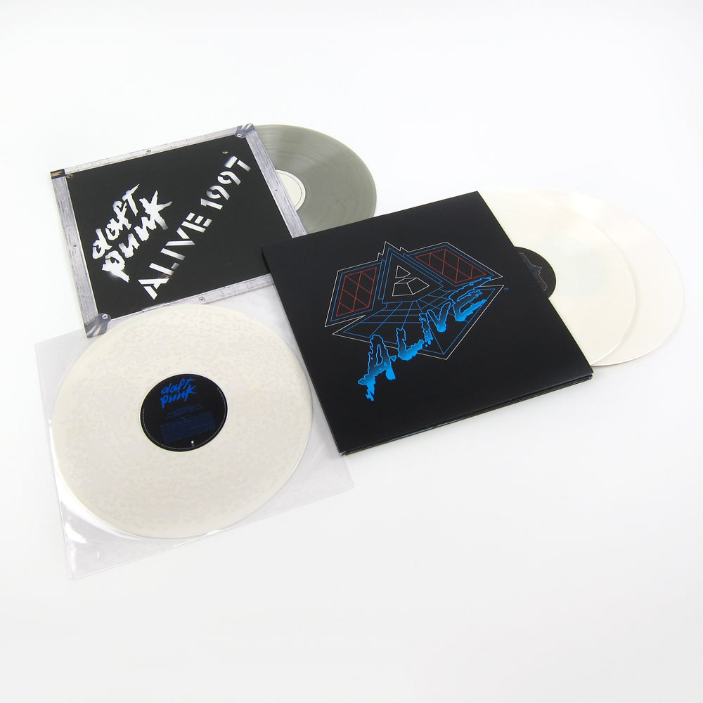 Daft Punk: Alive 1997 + Alive 2007 (180g, Colored Vinyl) 4LP Vinyl Boxset