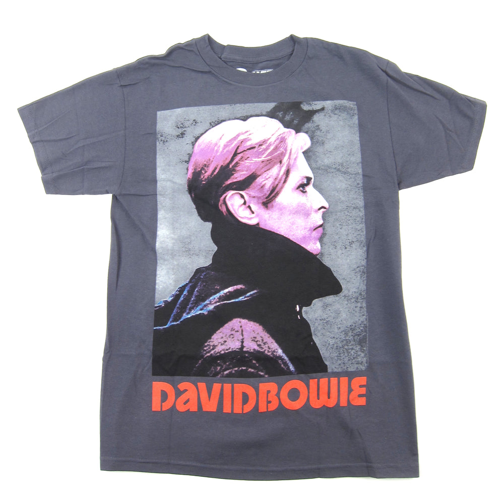 David Bowie: Low Portrait Shirt - Grey