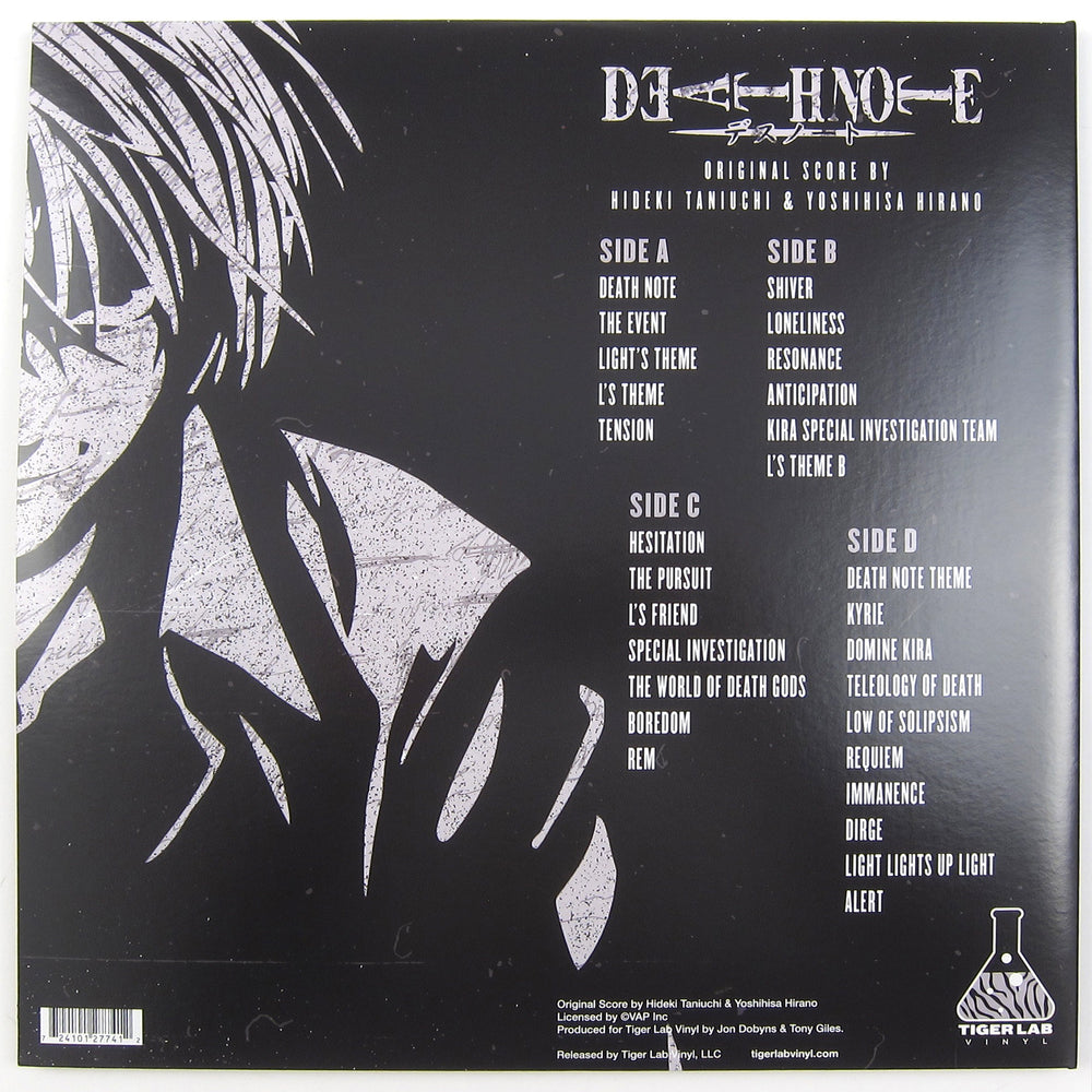Hideki Taniuchi & Yoshihisa Hirano: Death Note (Colored Vinyl) Vinyl 2LP