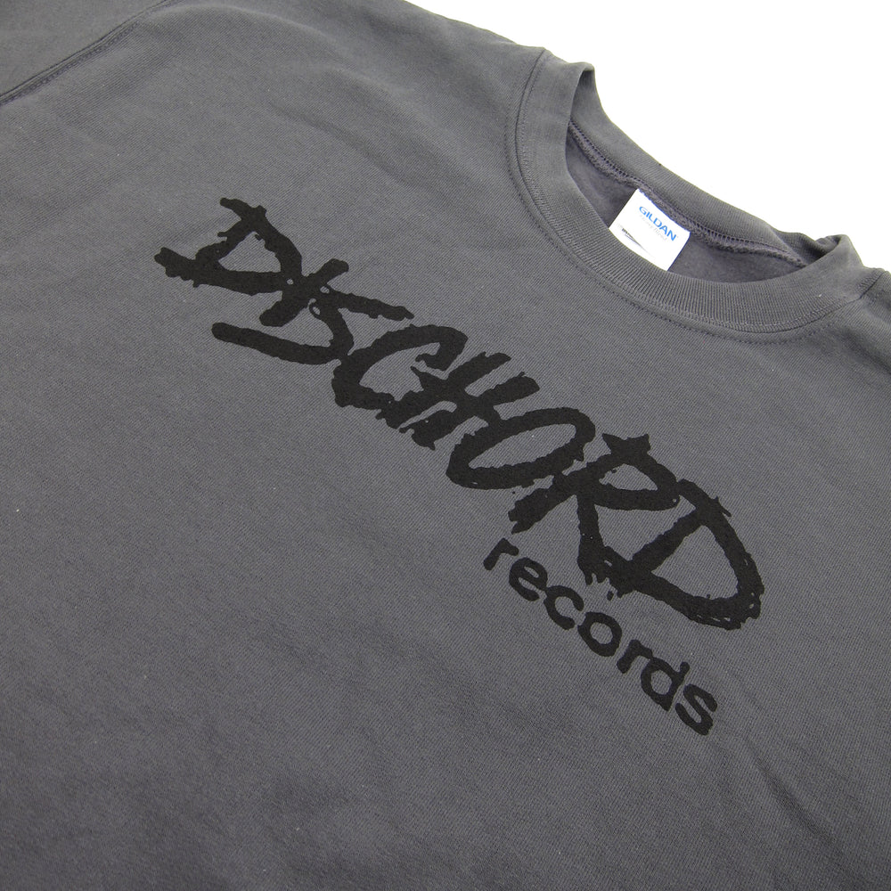 Dischord Records: Old Logo Crewneck Sweatshirt - Charcoal