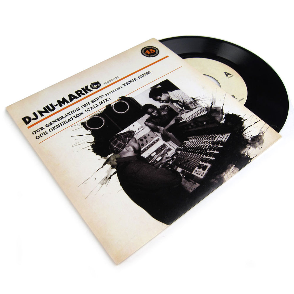 DJ Nu-Mark: Our Generation (feat. Ernie Hines) Vinyl 7"