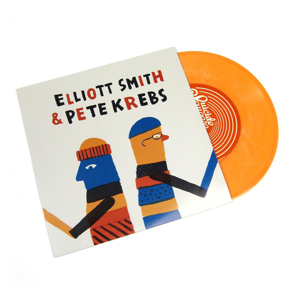 Elliott Smith & Pete Krebs: Shytown / No Confidence Man (Colored Vinyl) Vinyl 7"
