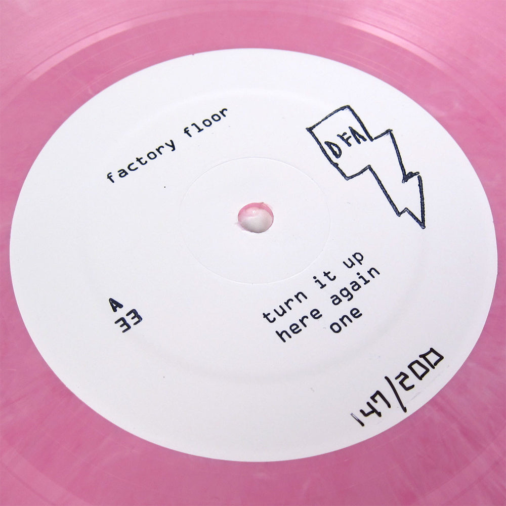 Factory Floor: Factory Floor (Limited White Label Edition, Colored Vinyl, Free MP3) Vinyl 2LP numbered