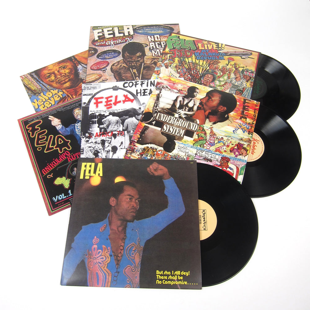 Fela Kuti: Vinyl Box Set #4 (Compiled by Erykah Badu) Vinyl 7LP Boxset