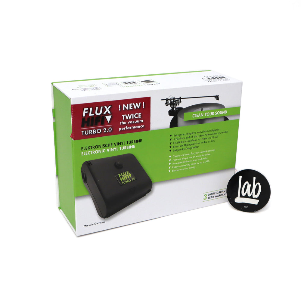 Flux Hifi: Turbo 2.0 Record Vacuum Cleaner + Brush