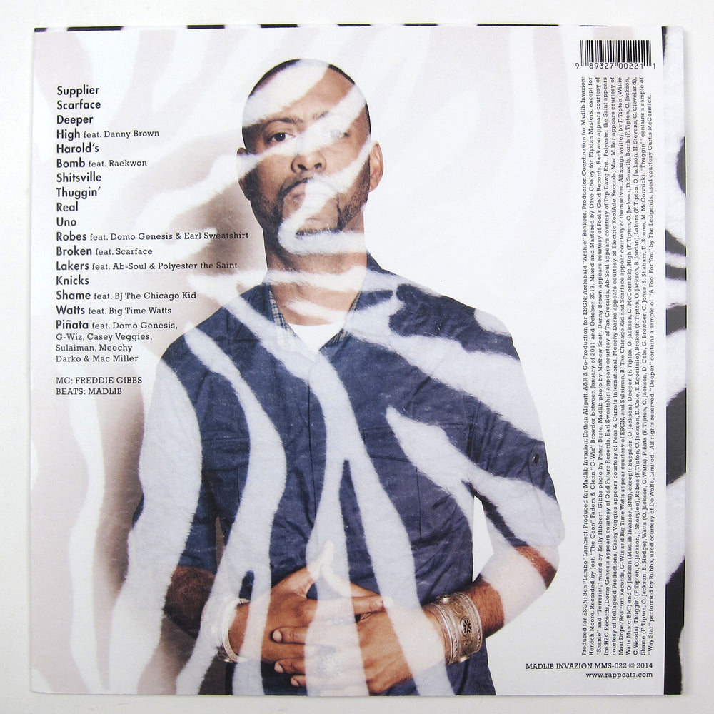 Freddie Gibbs & Madlib: Pinata Vinyl 2LP