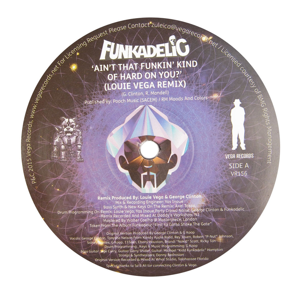 Funkadelic: Ain't That Funkin Kind Hard On You? (Louie Vega Remix) Vinyl 12"