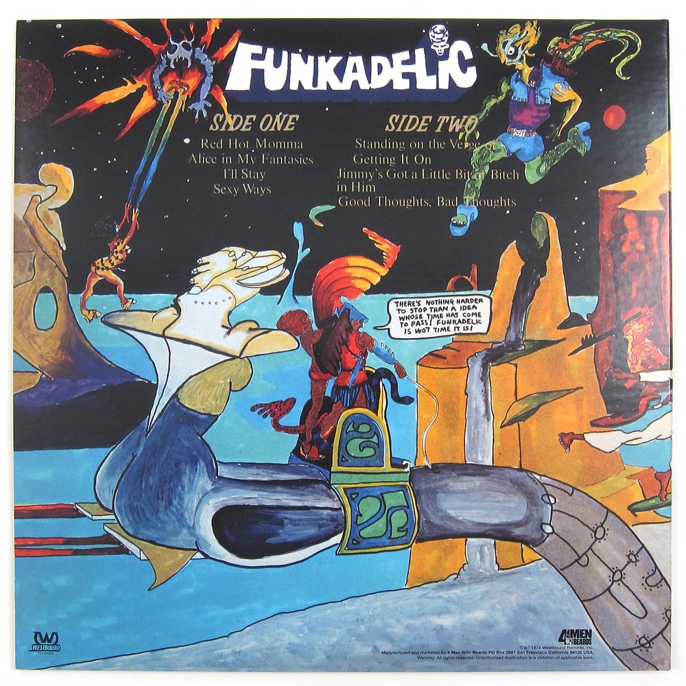 Funkadelic: Standing On The Verge Of Getting It On (Gold Colored Vinyl) Vinyl LP