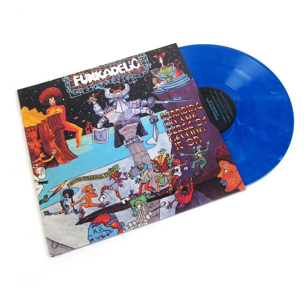 Funkadelic: Standing On The Verge Of Getting It On (Marbled Seashore Blue Colored Vinyl) Vinyl LP