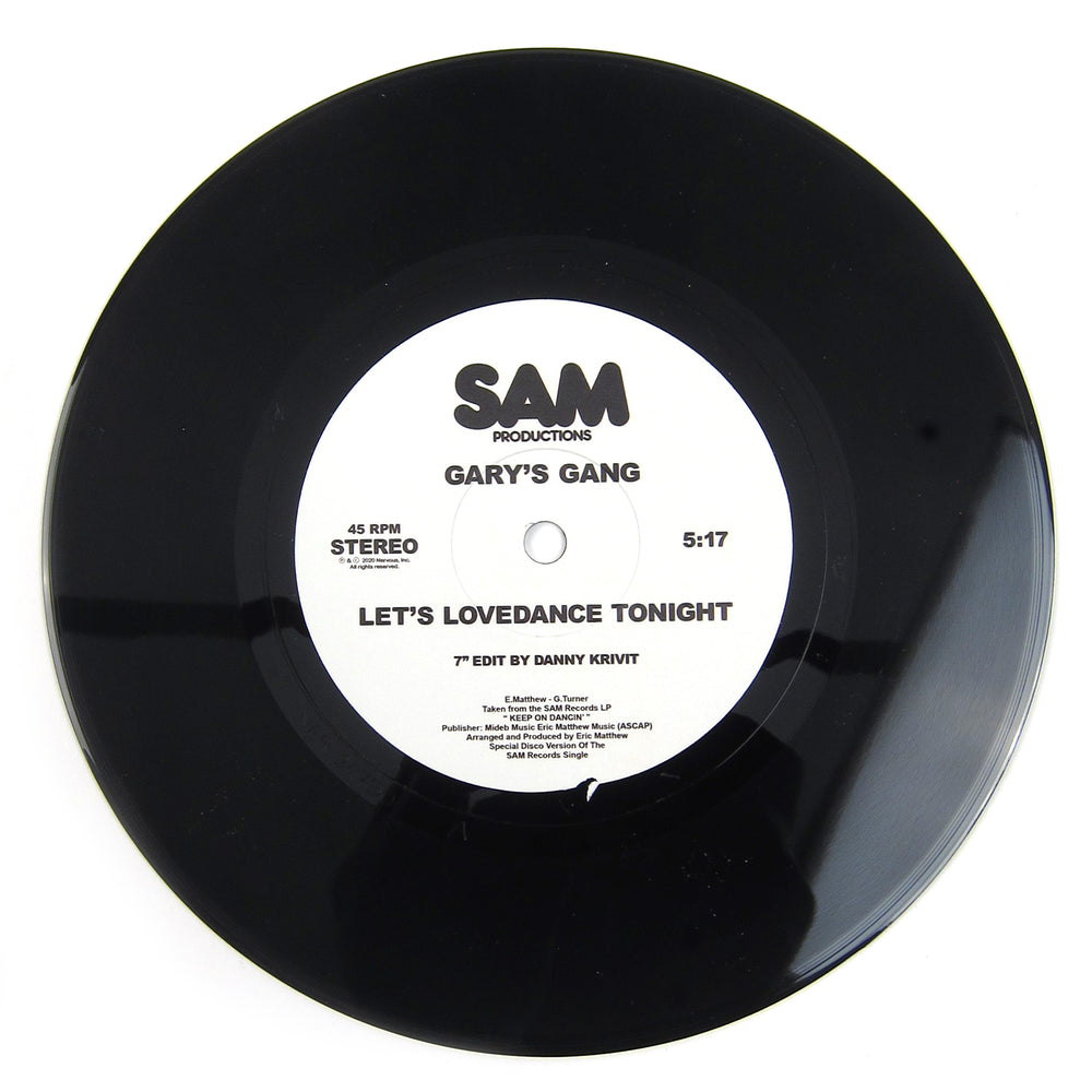 Gary's Gang / Convertion: Let's Lovedance Tonight / Let's Do It (Danny Krivit Re-Edits) Vinyl 7"