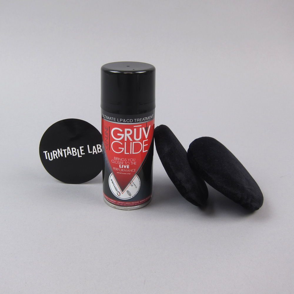Gruv Glide: Vinyl Record Cleaner (Spray + Cleaning Pads)