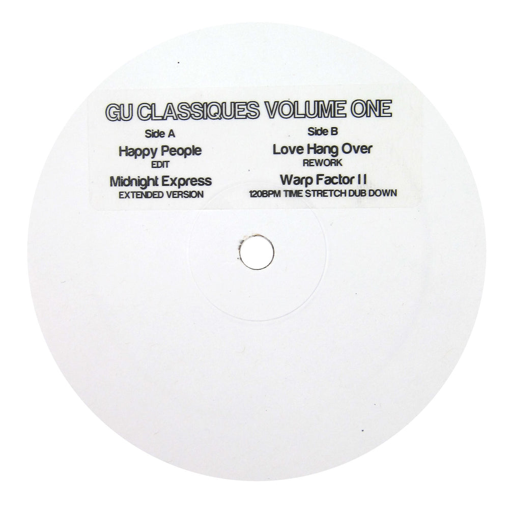 Glenn Underground: Classiques Vol.1 (Happy People, Love Hangover) Vinyl 12"