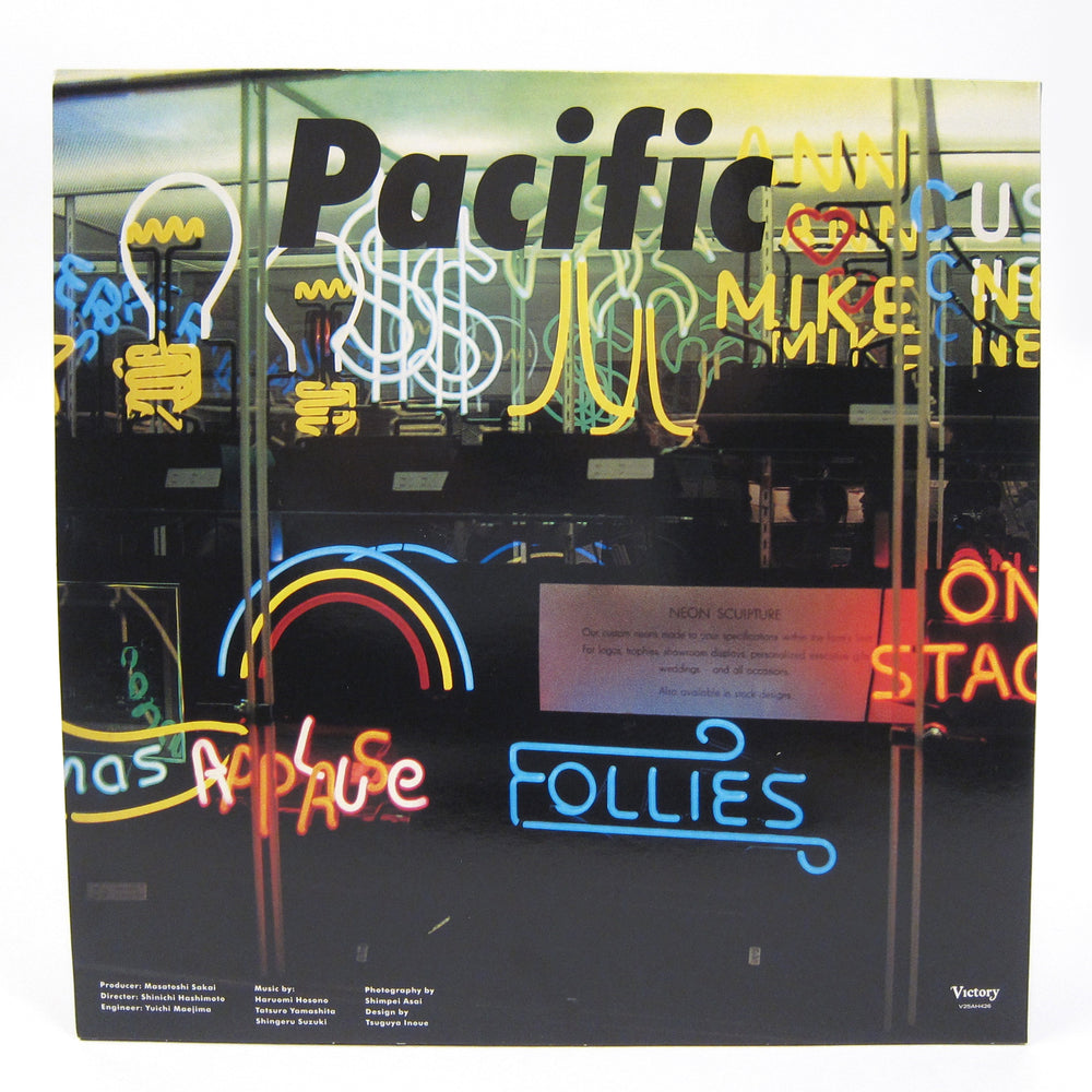 Haruomi Hosono, Shigeru Suzuki, Tatsuro Yamashita: Pacific Vinyl LP