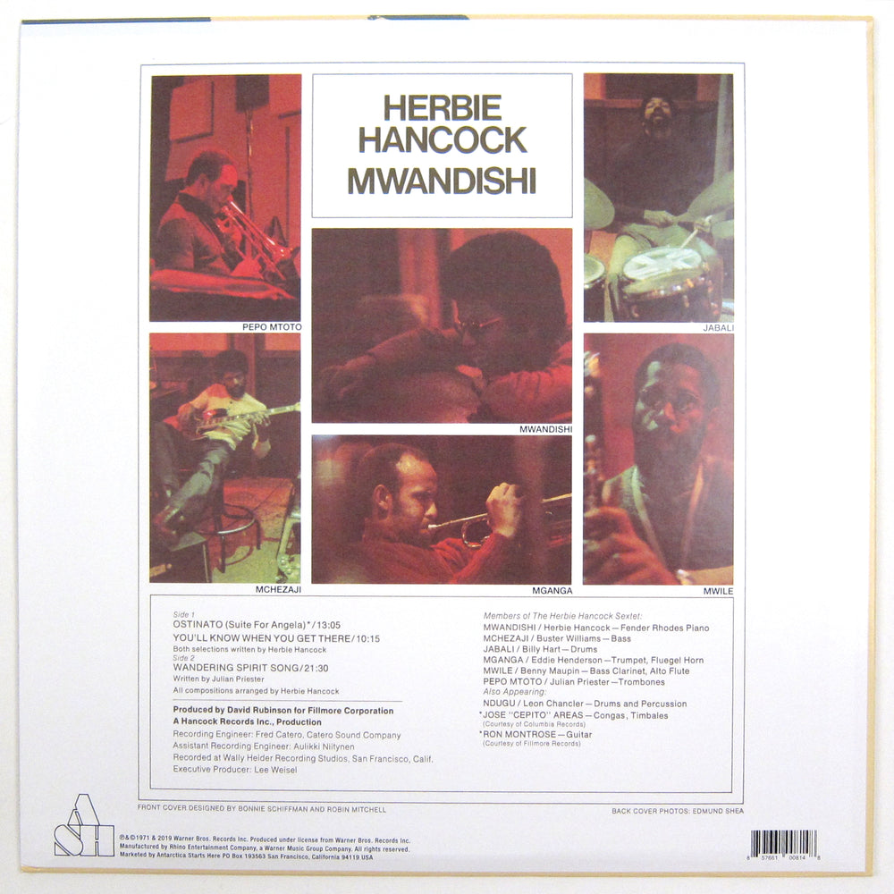 Herbie Hancock: Mwandishi (180g) Vinyl LP