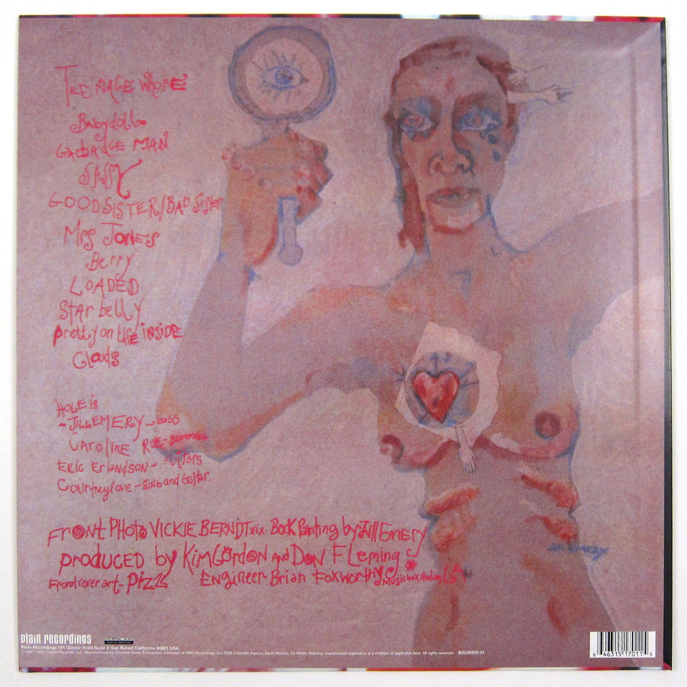 Hole: Pretty On The Inside (180g, Colored Vinyl) Vinyl LP