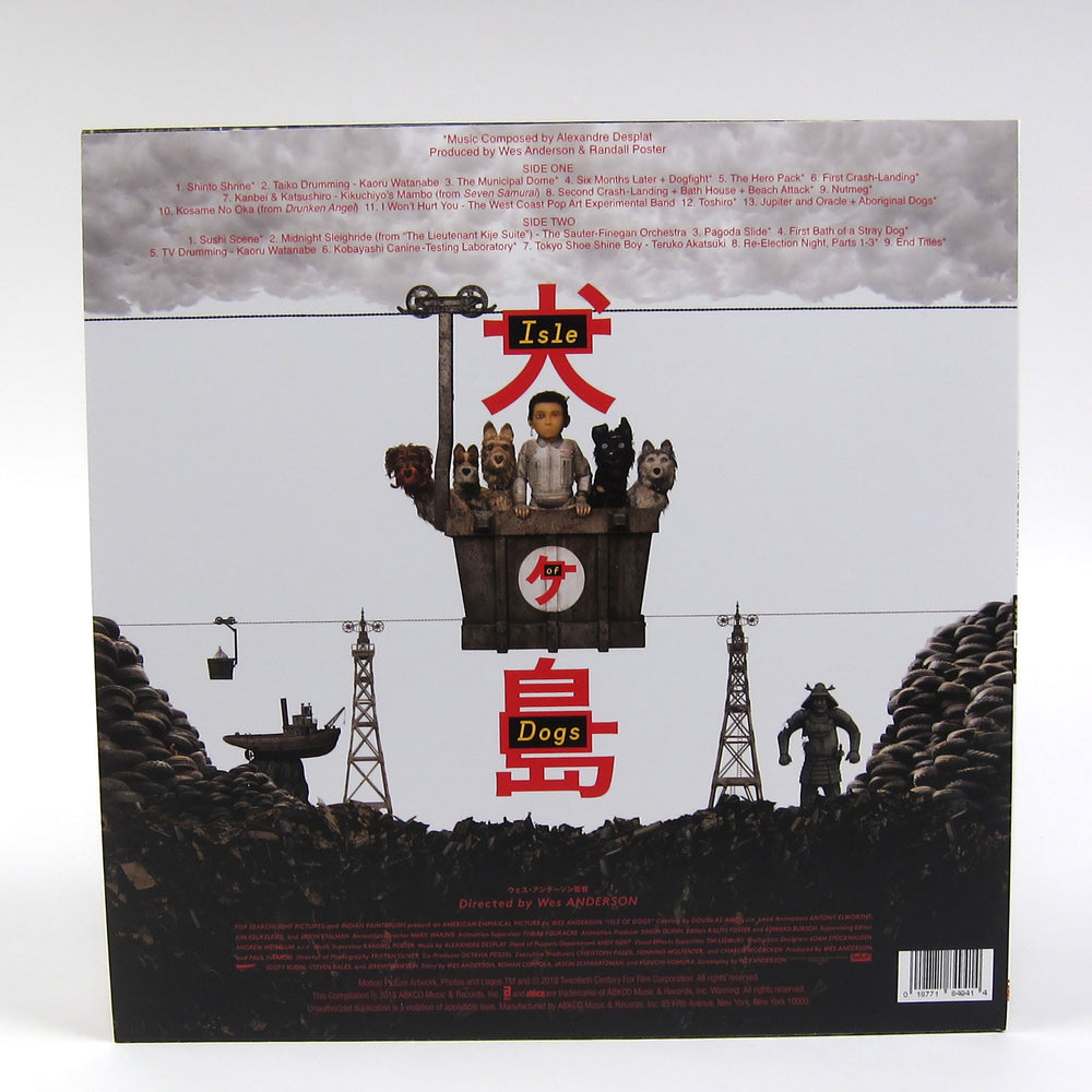 Alexandre Desplat: Isle Of Dogs Soundtrack (Wes Anderson, 180g) Vinyl LP