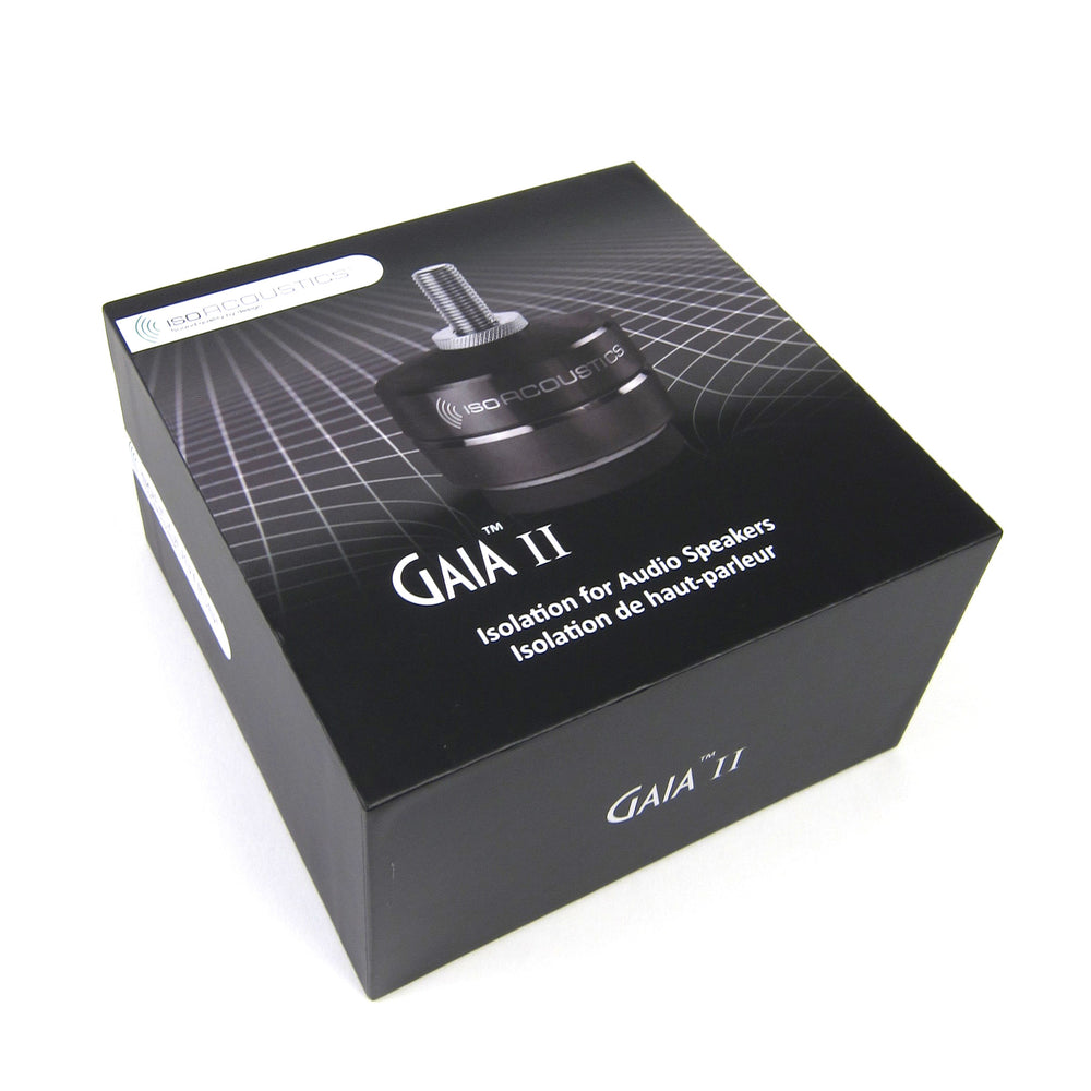 IsoAcoustics: GAIA II Speaker Feet - Dark Chrome (4 Pack)