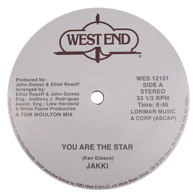 Jakki / Sounds Of Inner City: You Are The Star / Mary Hartman, Mary Hartman (Tom Moulton) Vinyl 12"
