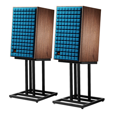 JBL: L82 Classic Passive 8" Speakers - Blue + Stand Bundle