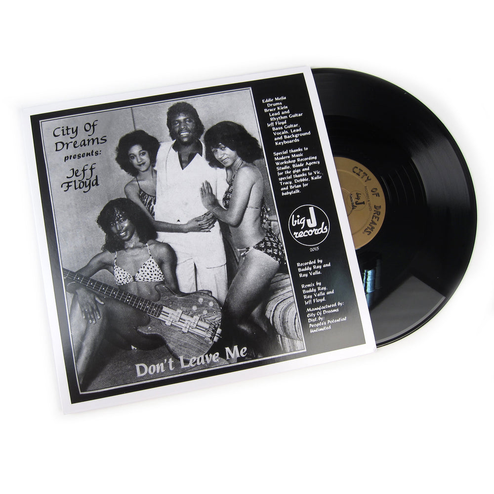 Jeff Floyd: Don't Leave Me Vinyl 12"