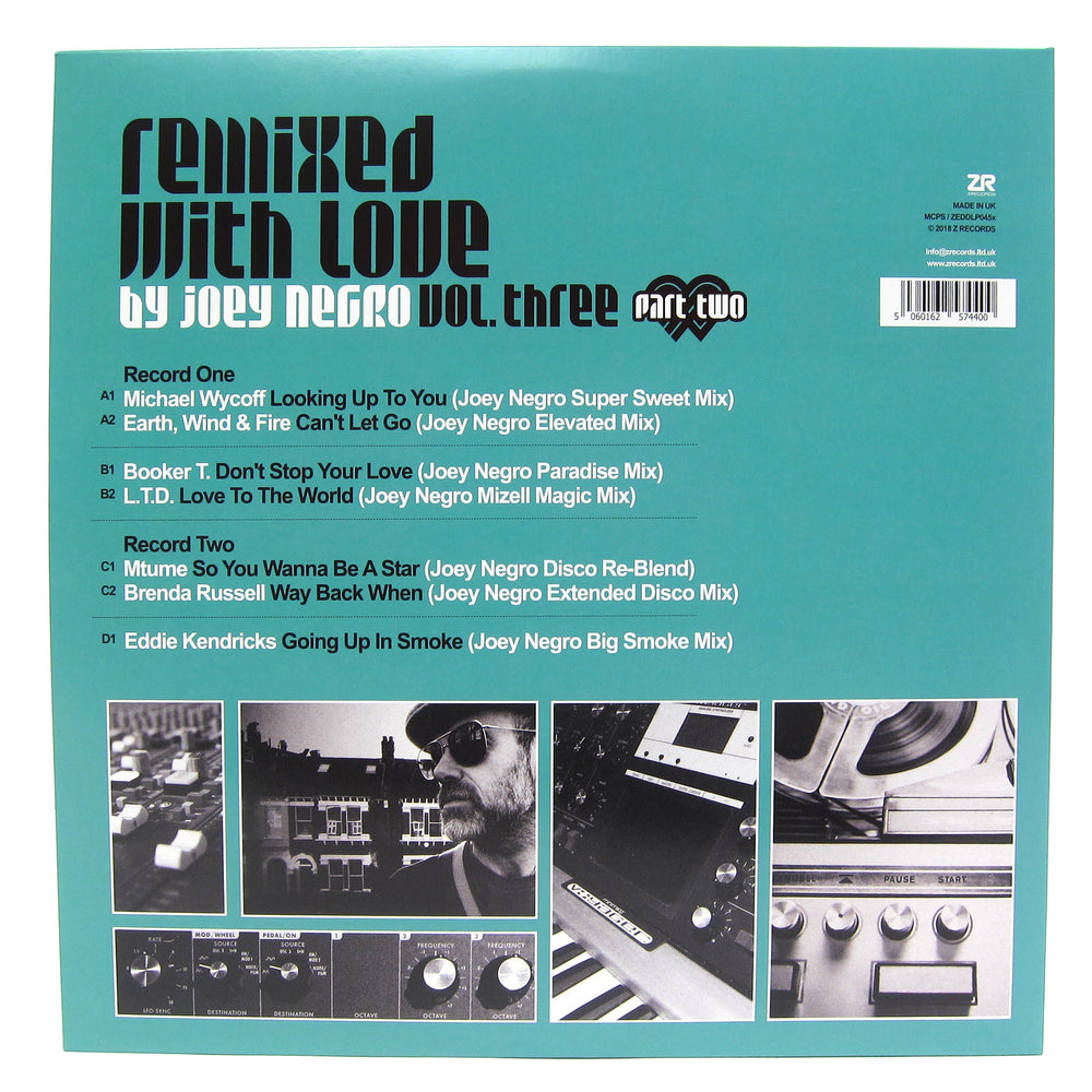 Joey Negro: Remixed With Love Vol.3 Pt.2 Vinyl 2LP