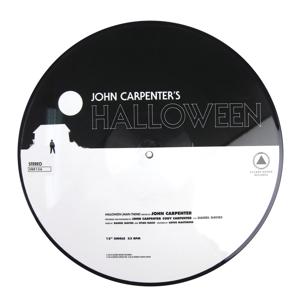 John Carpenter: Halloween / Escape From New York (Pic Disc) Vinyl 12"