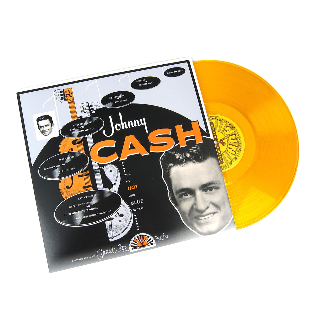 Johnny Cash: With His Hot And Blue Guitar (Colored Vinyl) Vinyl LP