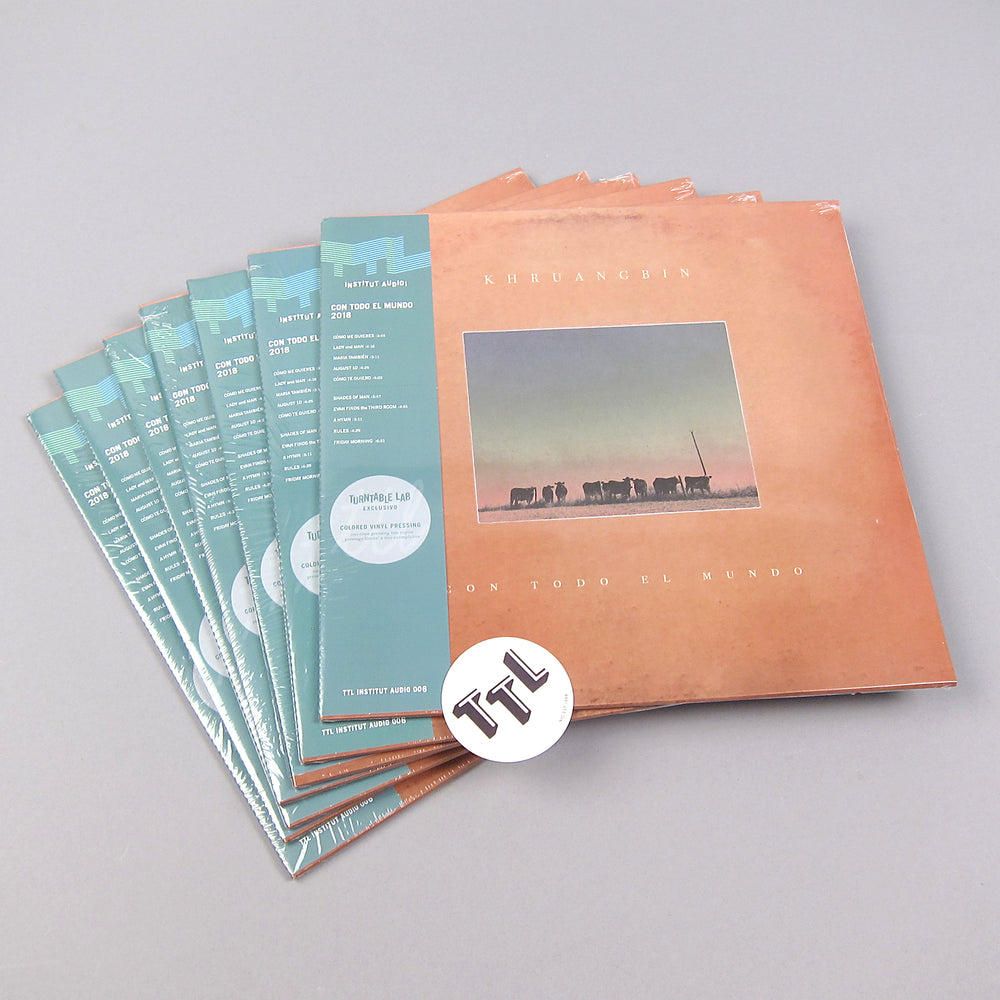 Khruangbin: Con Todo El Mundo (Swirl Colored Vinyl) Vinyl LP - Turntable Lab Exclusive group