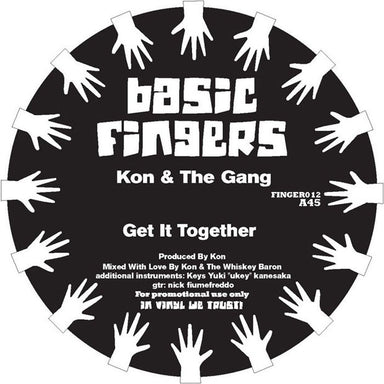 Kon & The Gang: Get It Together / Strong Love (Everlasting) 12"