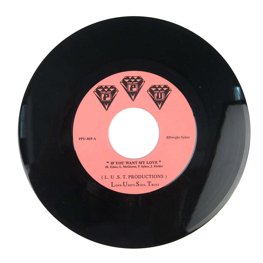 L.U.S.T. Productions: If You Want My Love / You That I Need Vinyl 7"