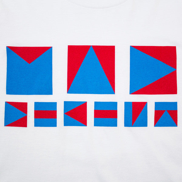 Mad Decent: Nautical Flags Shirt - White