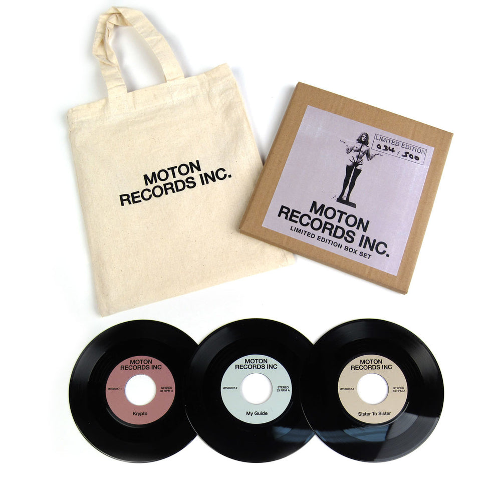 Moton Records: Moton 3x7" Vinyl Box Set (Record Store Day)