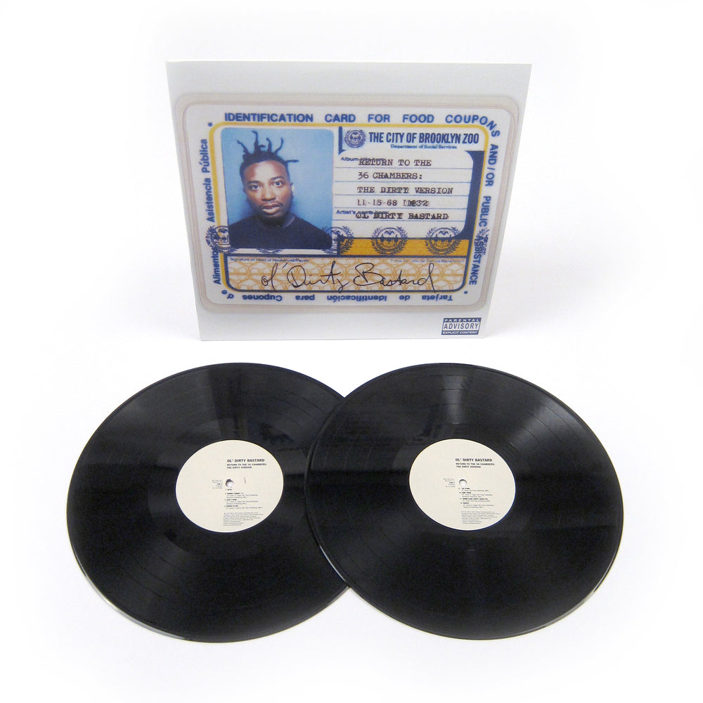 Ol' Dirty Bastard: Return To The 36 Chambers - The Dirty Version Vinyl 2LP