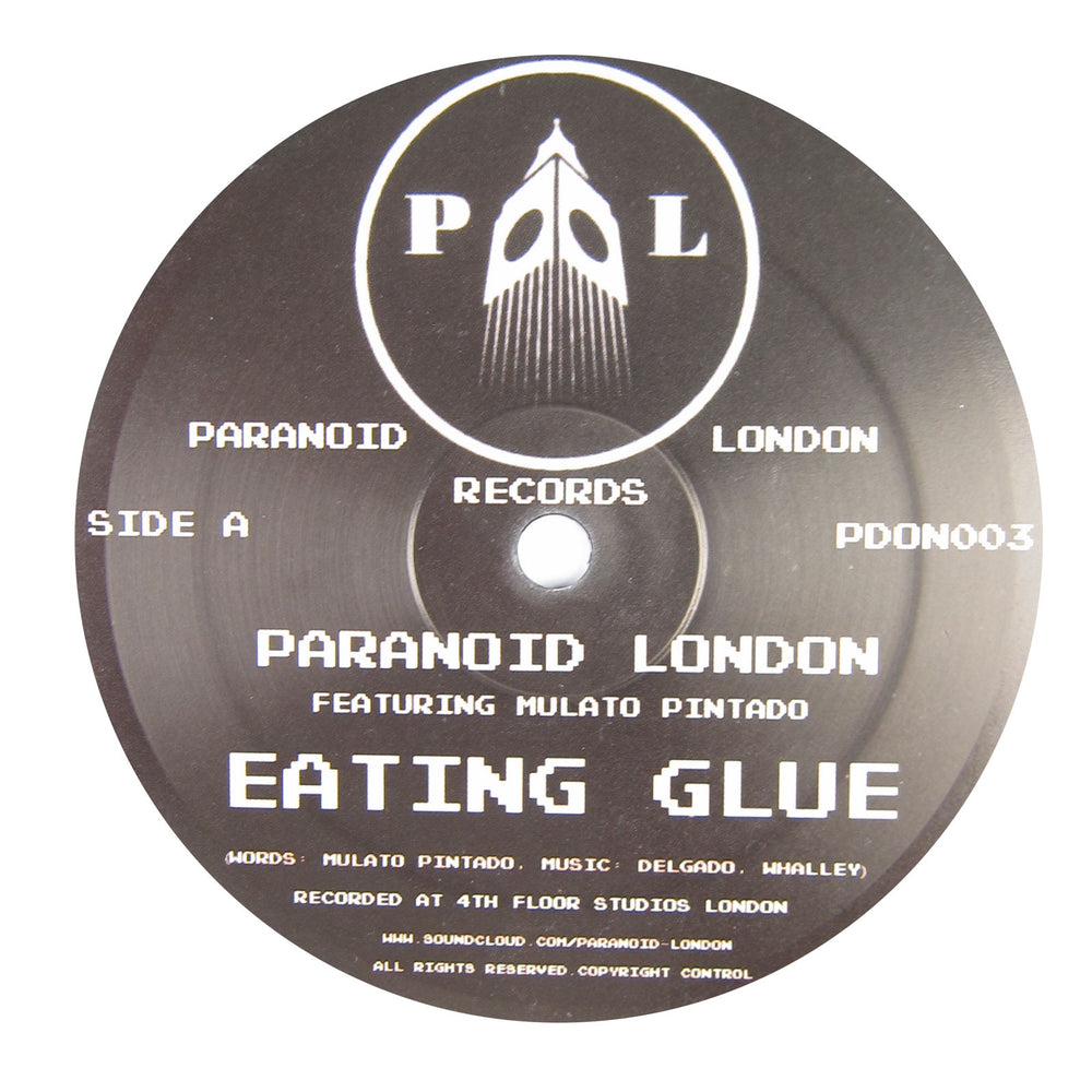 Paranoid London: Eating Glue Vinyl 12"