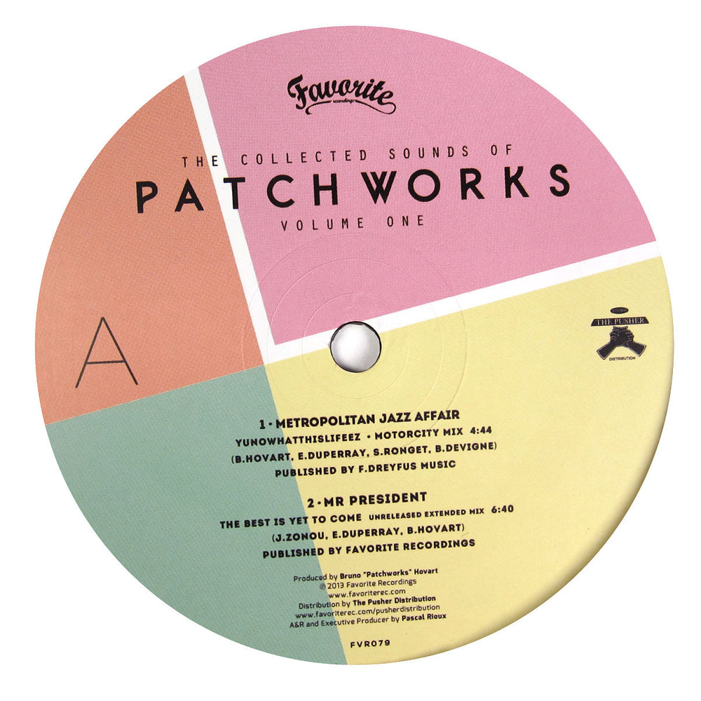 Patchworks: Collected Sounds Vol.1 (Amp Fiddler, Mr. President) Vinyl 12"