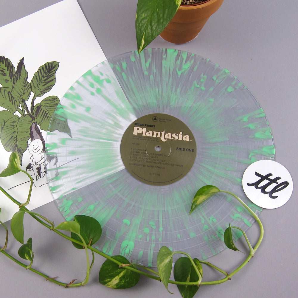 Mort Garson: Mother Earth's Plantasia (Chlorophyll Splatter Colored Vinyl) Vinyl LP - Turntable Lab Exclusive
