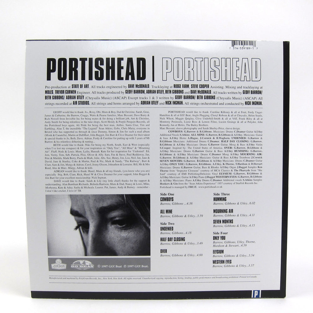 Portishead: Portishead Vinyl 2LP