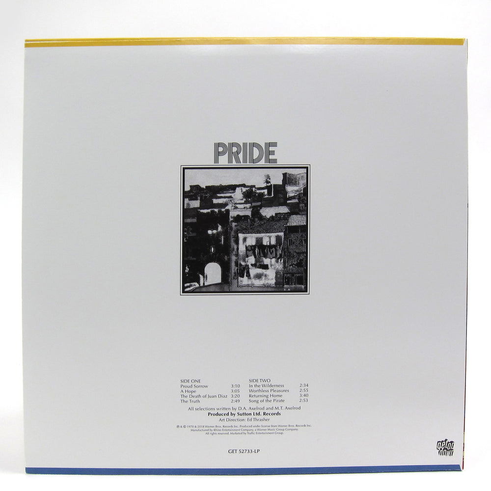 Pride (David Axelrod & Michael Axelrod): Pride Vinyl LP (Record Store Day)