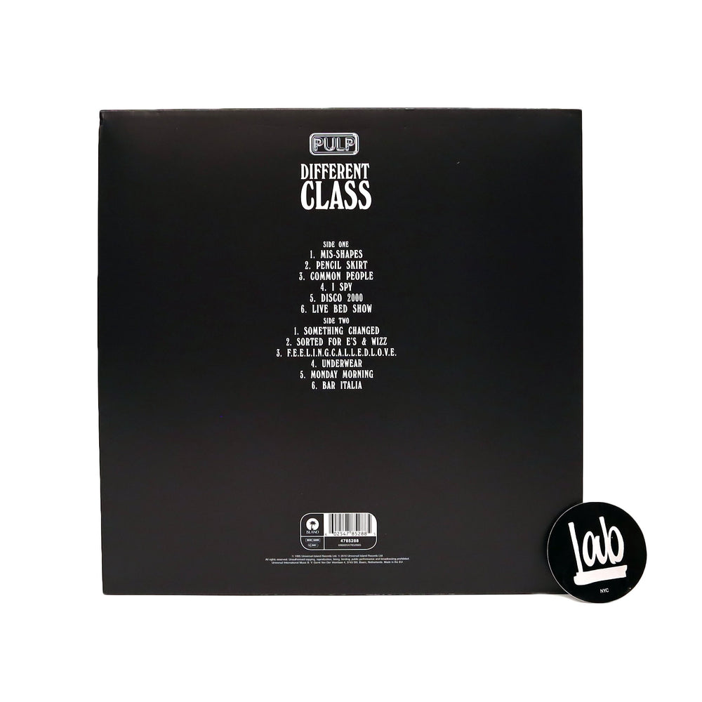 Pulp: Different Class (UK Import) Vinyl