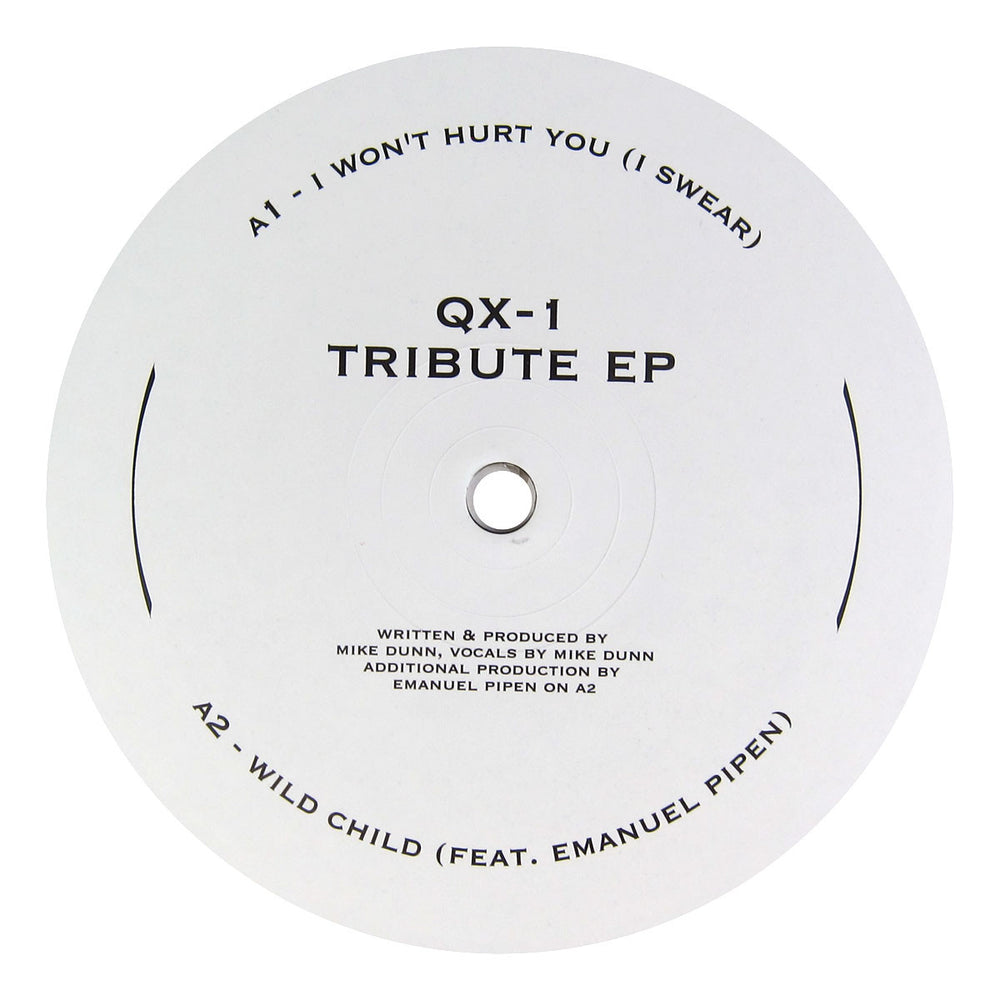 QX-1: Tribute EP (Mike Dunn) Vinyl 12"