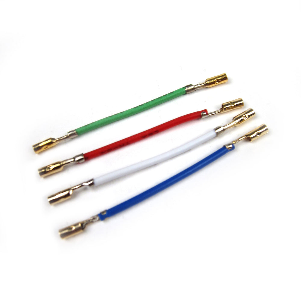 Record Supply Co.: Headshell Lead Wires - Gold