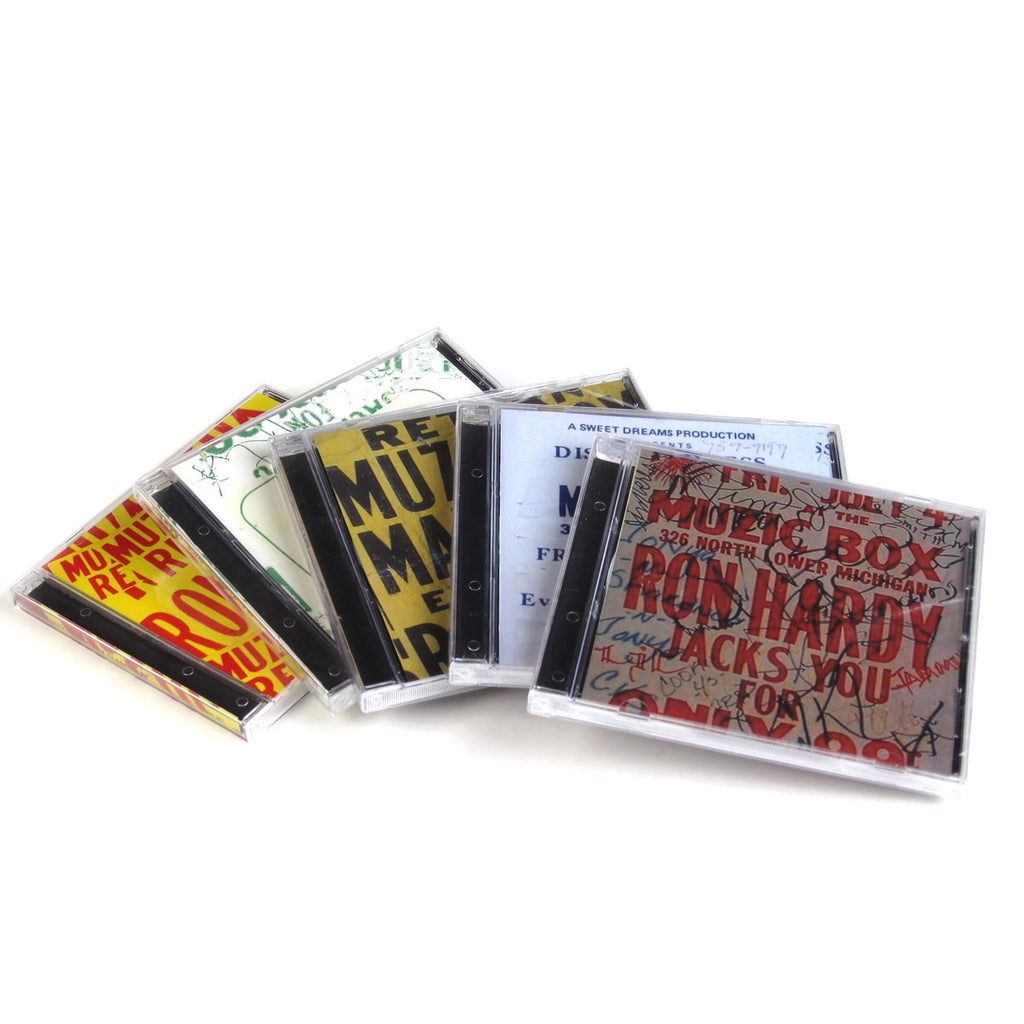 Ron Hardy : Muzic Box Classics 1-4 (+ Free Bonus CD) CD Set 