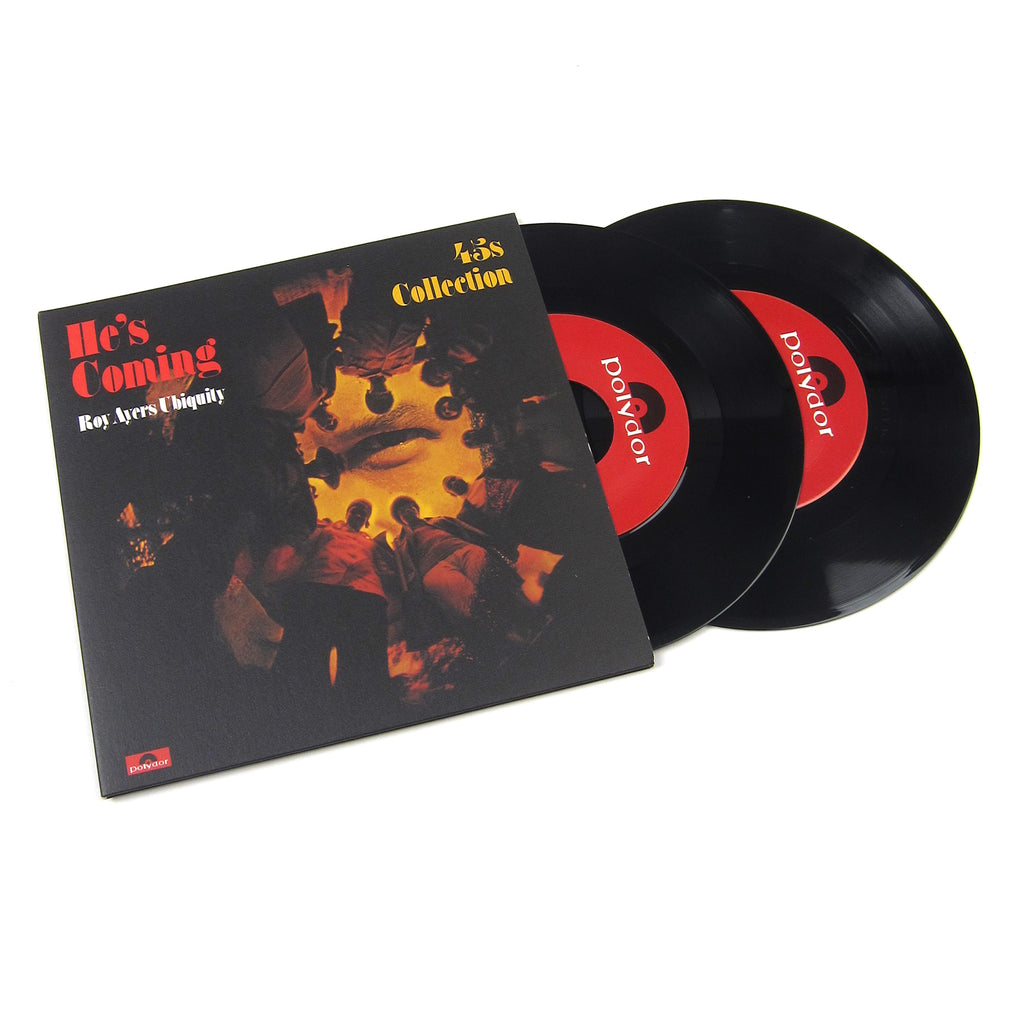 Roy Ayers Ubiquity He's Coming 45s Collection Vinyl 2x7