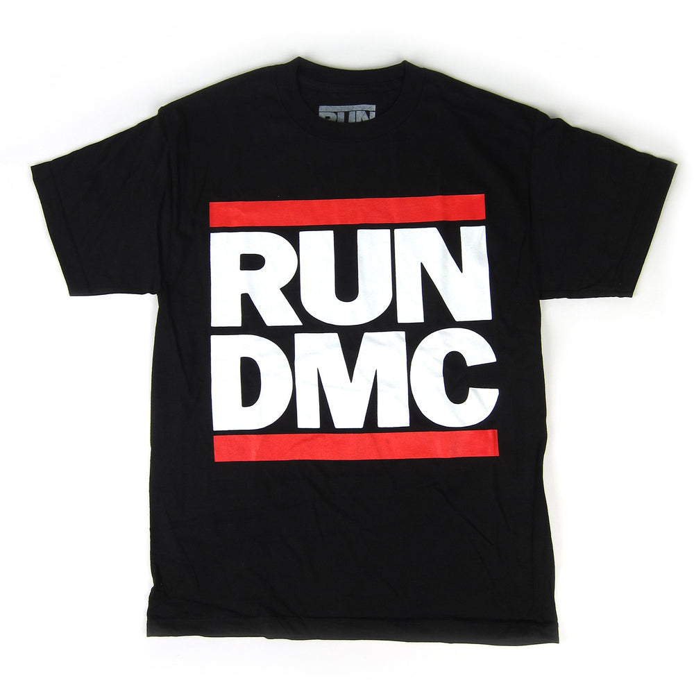 Run DMC: Logo Shirt - Black