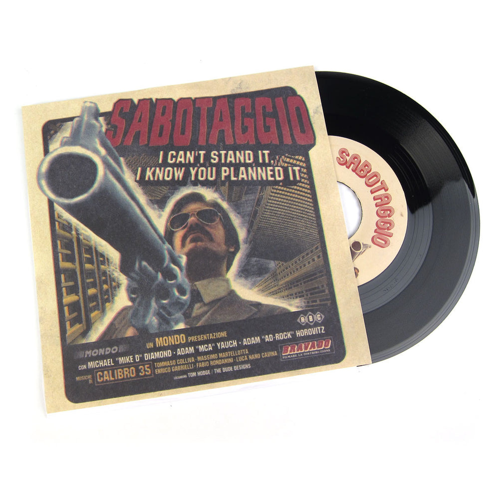 Beastie Boys vs Calibro 35: Sabotaggio Vinyl 7"