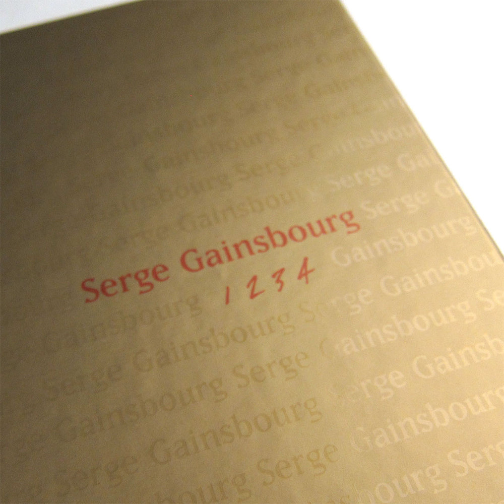 Serge Gainsbourg: 1 2 3 4  (Colored Vinyl) Vinyl Boxset 2LP close up