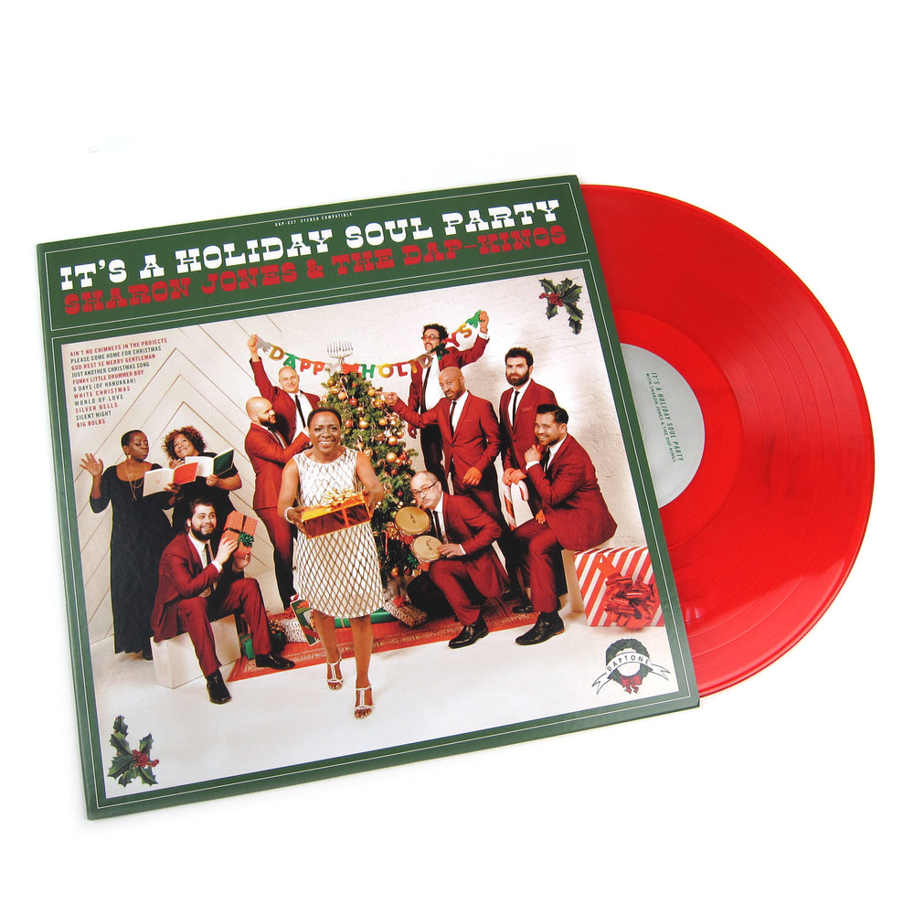 Sharon Jones And The Dap-Kings: It's a Holiday Soul Party (Red Colored Vinyl) Vinyl LP