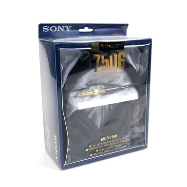 Sony: MDR-7506 Studio Headphones - Black