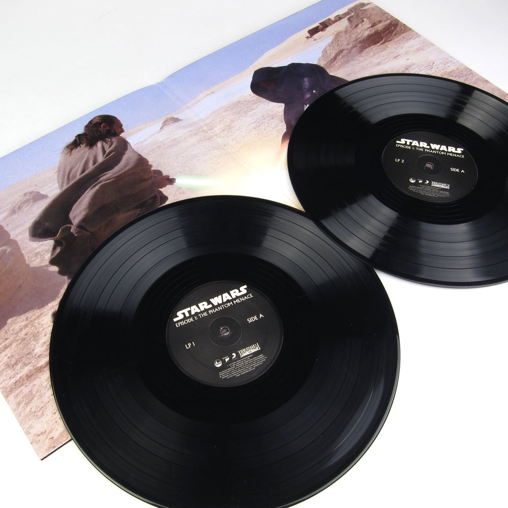John Williams: Star Wars Episode 1 - The Phantom Menace Soundtrack Vinyl 2LP detail